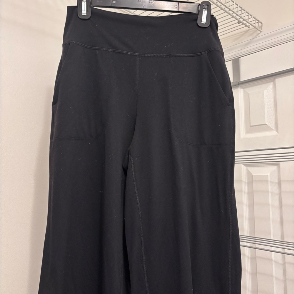 CRZ YOGA Black Straight Leg Yoga Pant - Picture 2 of 7